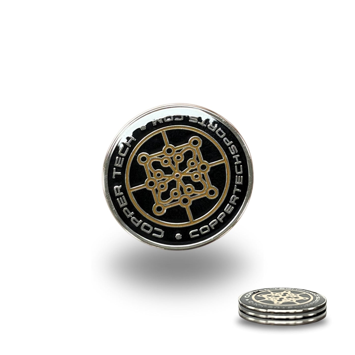 Copper Tech Signature Ball Marker [Set of 3]