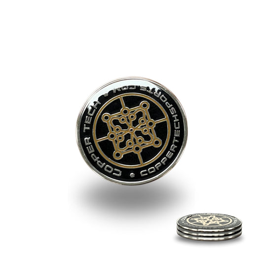 Copper Tech Signature Ball Marker [Set of 3]