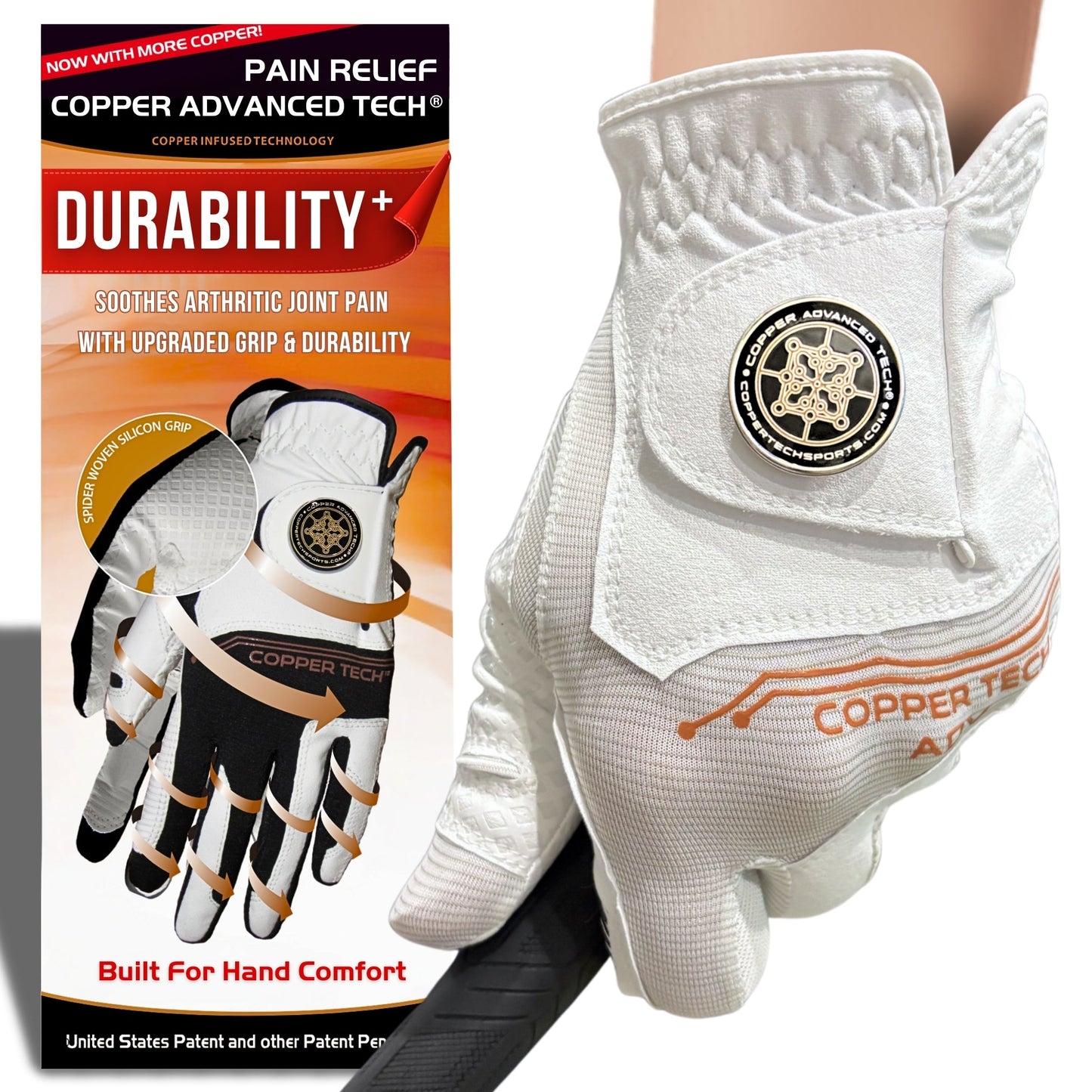 Copper Tech Advanced 2.0 Women's Golf Glove Left or Right
