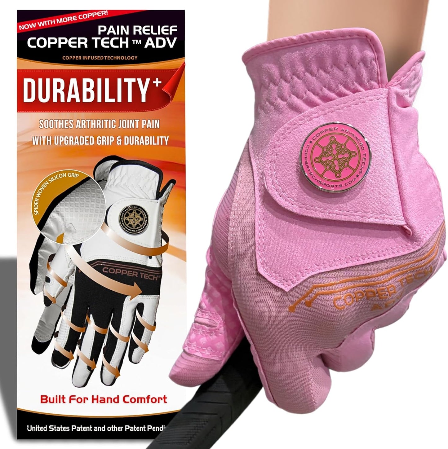Copper Tech Advanced 2.0 Women's Golf Glove Left or Right