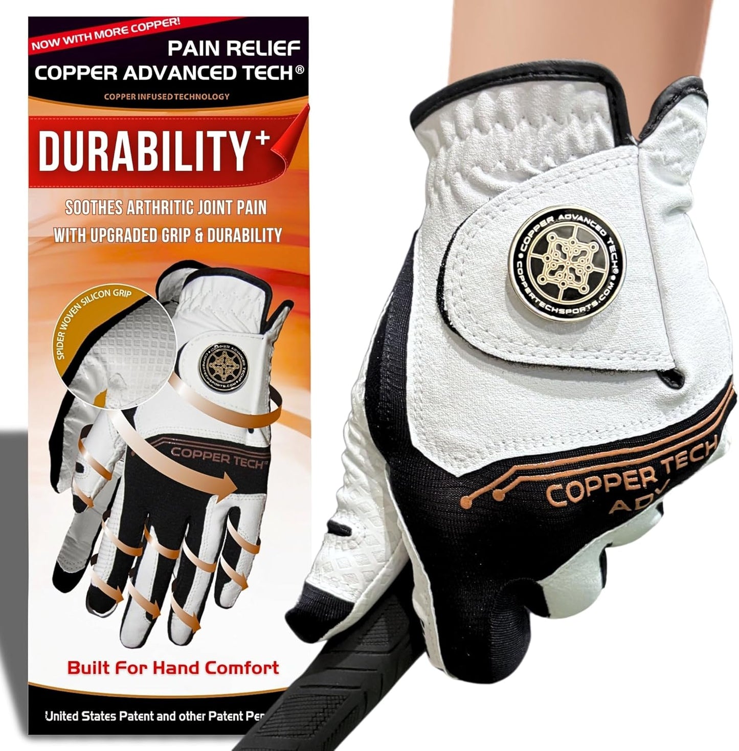 Copper Tech Advanced 2.0 Women's Golf Glove Left or Right